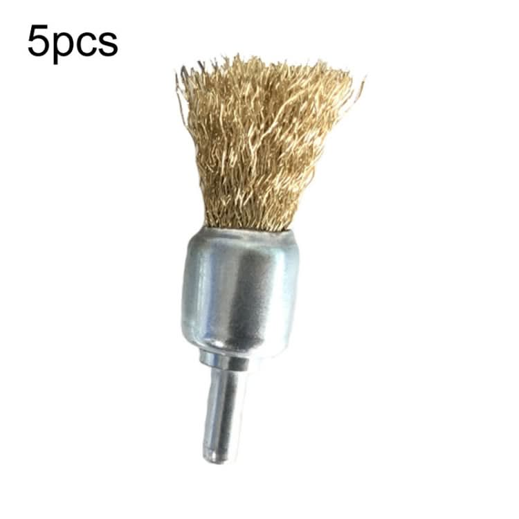 25x6x25mm 5pcs Wire Brush Industrial Grade Stainless Steel Rust Removal Wire Brush-Reluova