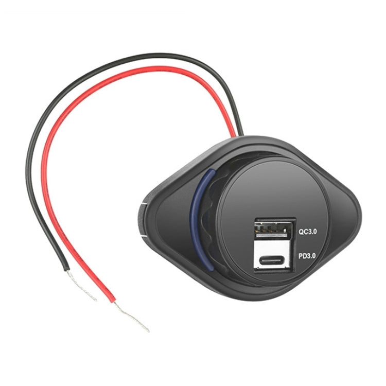 2 in 1 Car Modification Fast Charging USB-C Car Charger-Reluova