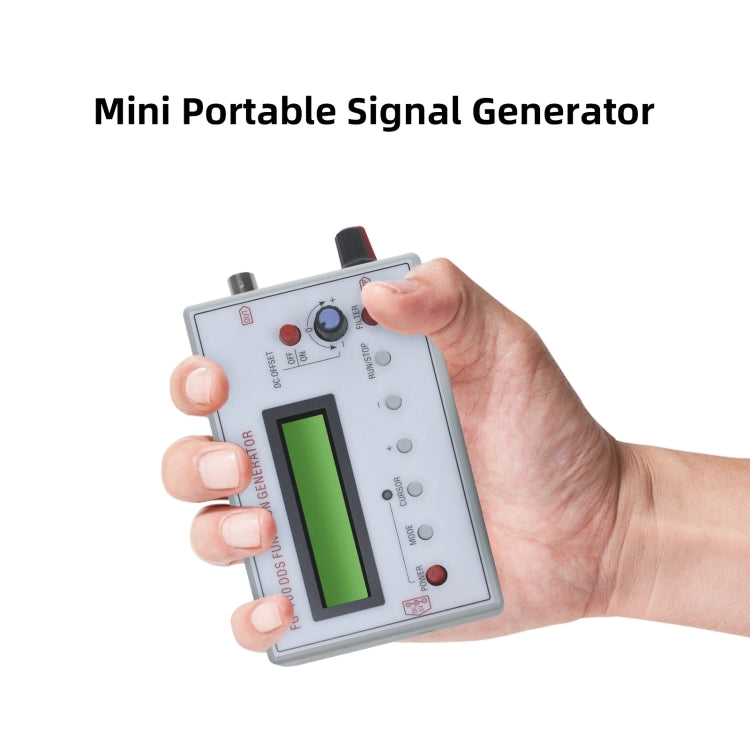 FG-100  1Hz-500kHz DDS Function Signal Generator Frequency Counter