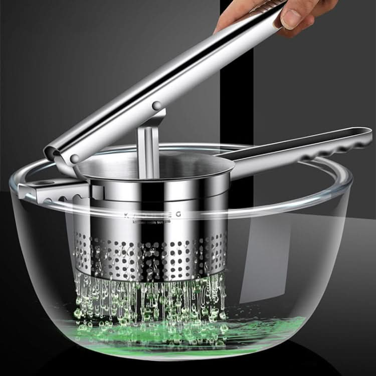 Kacheeg Household Stainless Steel Stuffing Squeezer Vegetable Draining And Pressing Tool Reluova