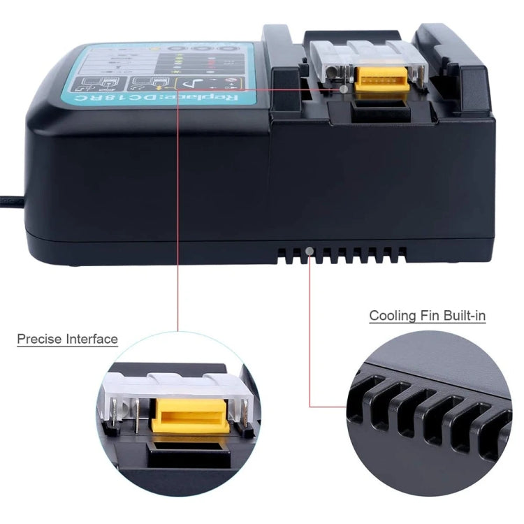 LUOMASHI For Makita 18V Lithium Battery Charger