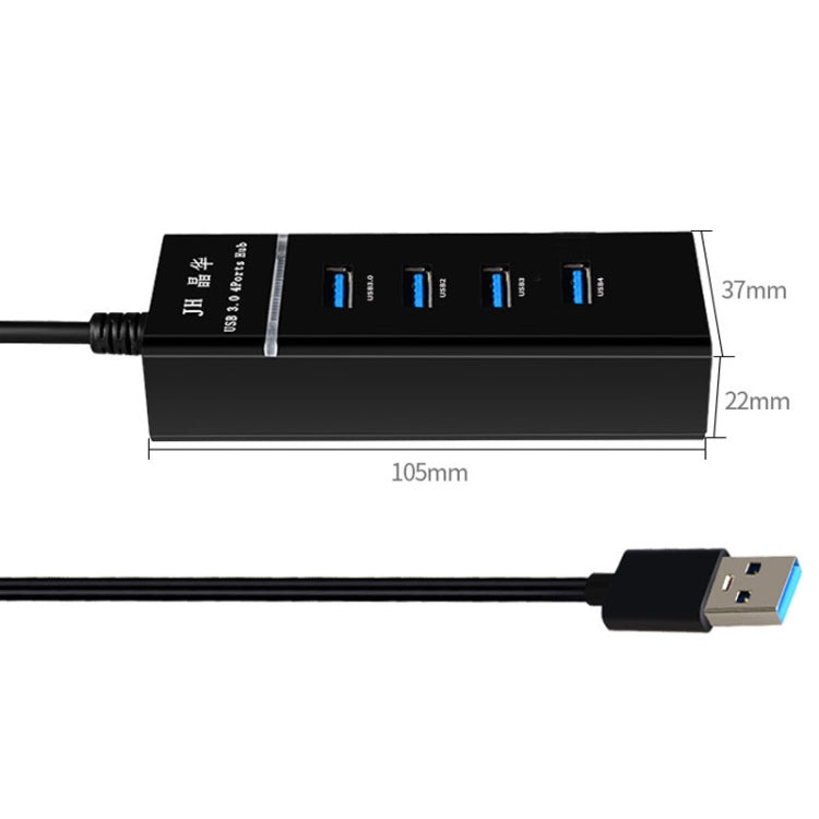 JINGHUA N606A USB3.0 Splitter One To Four Computer HUB Docking Station Connector