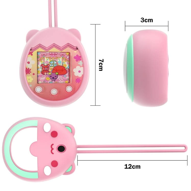 For Tamagotchi Pix Cartoon Electronic Pet Gaming Machine Silicone Protective Cover Reluova