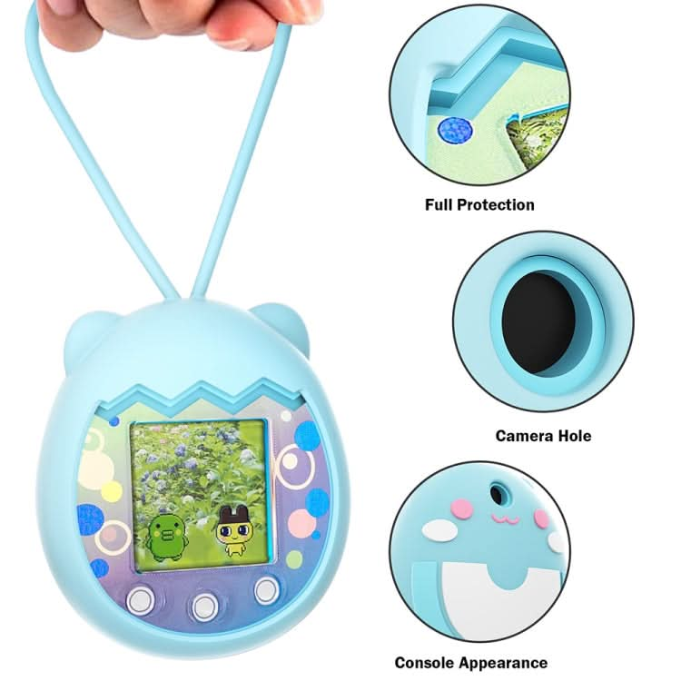 For Tamagotchi Pix Cartoon Electronic Pet Gaming Machine Silicone Protective Cover Reluova