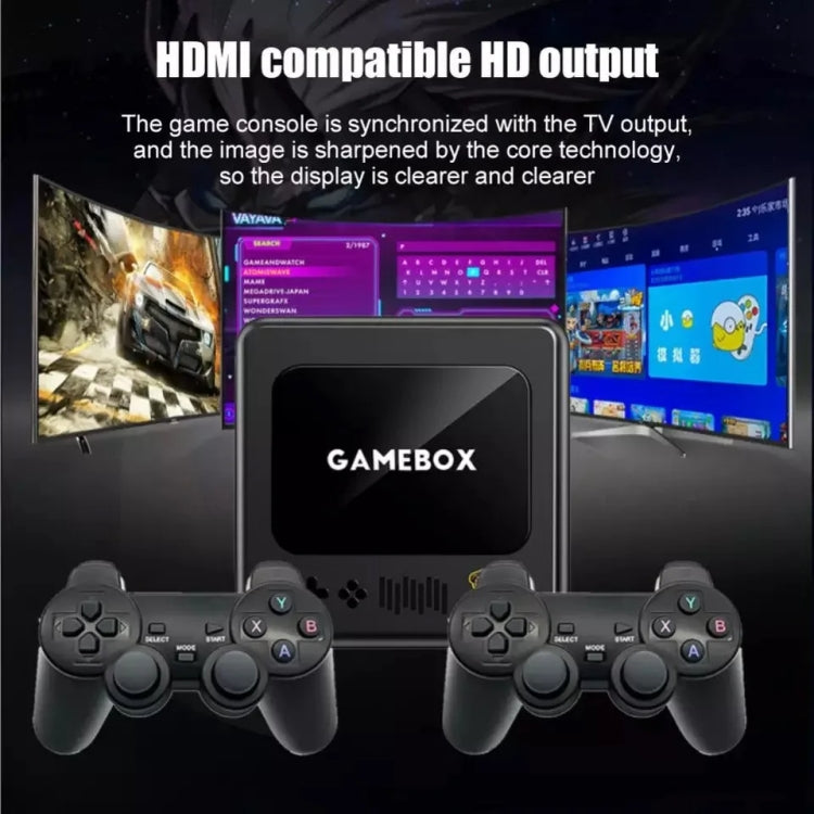 G10 GAMEBOX TV Box Dual System Wireless Android 3D Home 4K HD Game Console Support PS1 / PSP Reluova