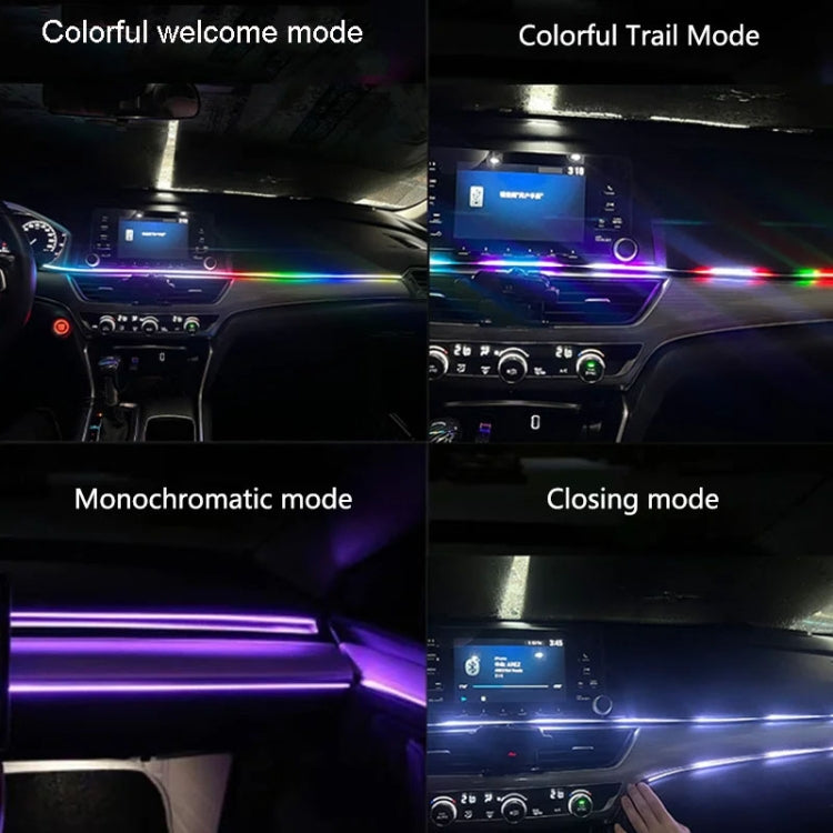 Car Interior Fiber Optic Cold Light RGB Ambient Lamp Center Phantom Footwell Atmosphere Lights ÎҵÄÉ̵ê