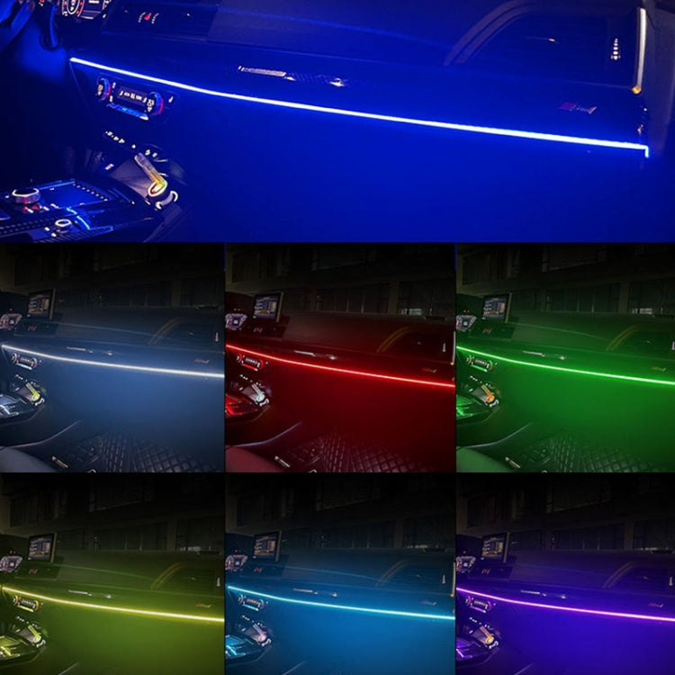 Car Interior Fiber Optic Cold Light RGB Ambient Lamp Center Phantom Footwell Atmosphere Lights ÎҵÄÉ̵ê