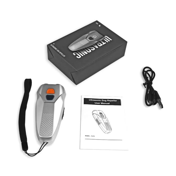 Ultrasonic Dog Repeller Stop Barker Dual Probe High Power Repeller Handheld Dog Trainer - Reluova