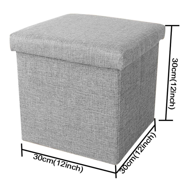 Home Foldable Fabric Storage Chairs Multifunctional Square Sofa My Store