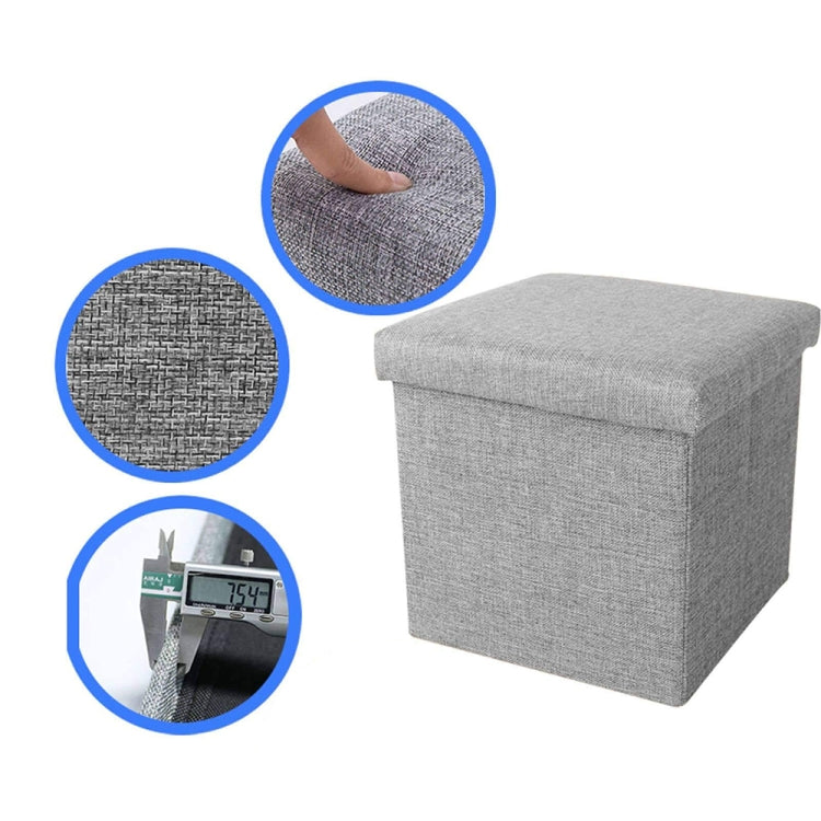 Home Foldable Fabric Storage Chairs Multifunctional Square Sofa My Store