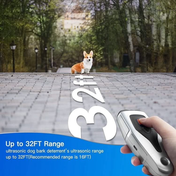 Dual Probe Dual Drive Ultrasonic Stop Barker Pet Trainer - Reluova