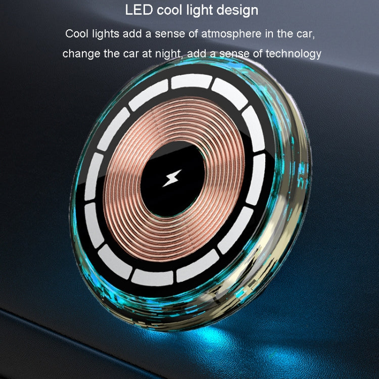 For iPhone Magsafe Magnetic Car Wireless Charger Phone Holder Light Emitting Wireless Charger ÎҵÄÉ̵ê