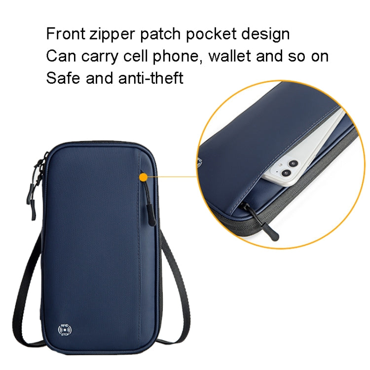 Travel Handheld ID Bag RFID Waterproof Multi-Card Neck Passport Case My Store