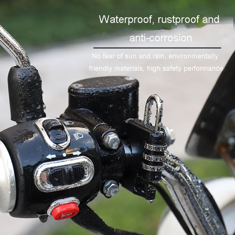 Motorcycle Helmet Anti-Theft Lock Fixed Helmet Combination Padlock ÎҵÄÉ̵ê