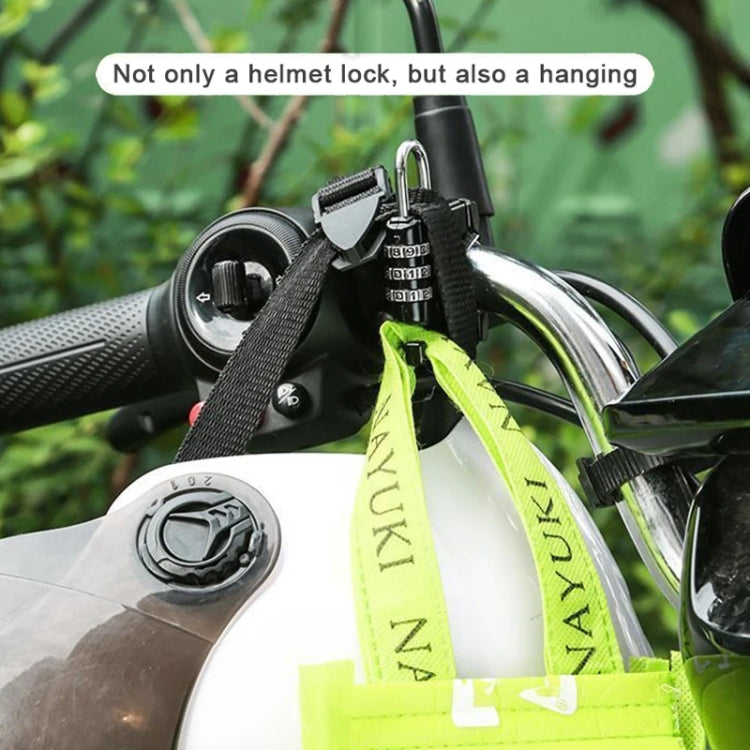 Motorcycle Helmet Anti-Theft Lock Fixed Helmet Combination Padlock ÎҵÄÉ̵ê