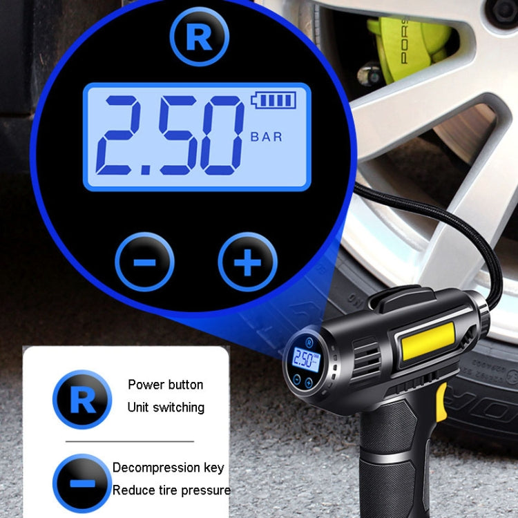 Portable Multifunctional Car Inflator Automobile Tire Pneumatic Pump