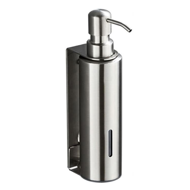 Hotel Stainless Steel Soap Dispenser Home Wall Mounted No Punch Press To Soap Bottle Reluova