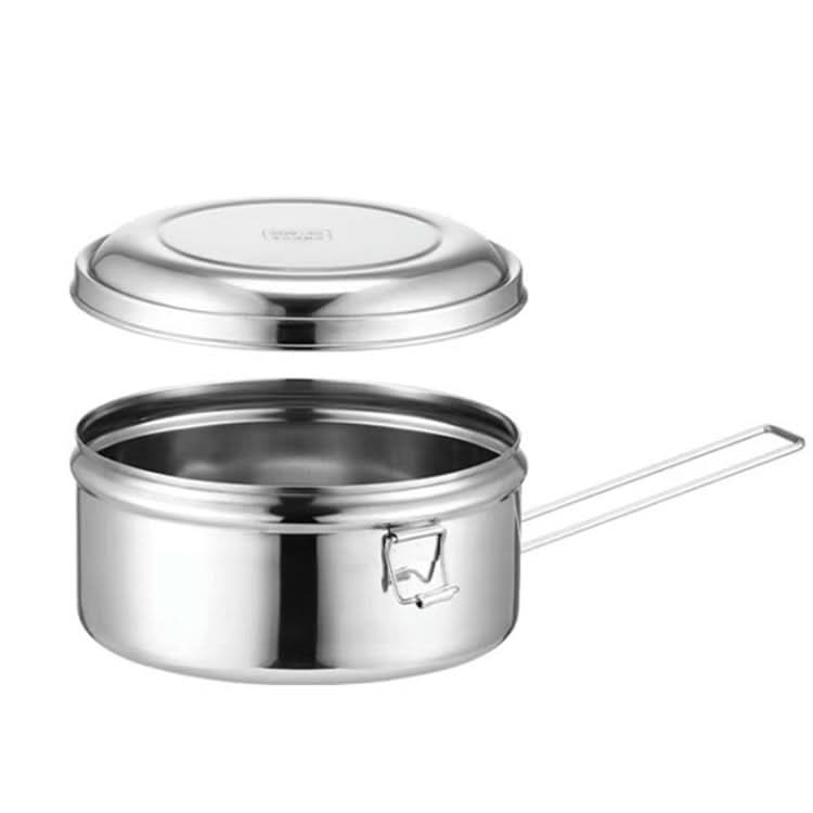 304 Stainless Steel Round Lunch Box-Reluova