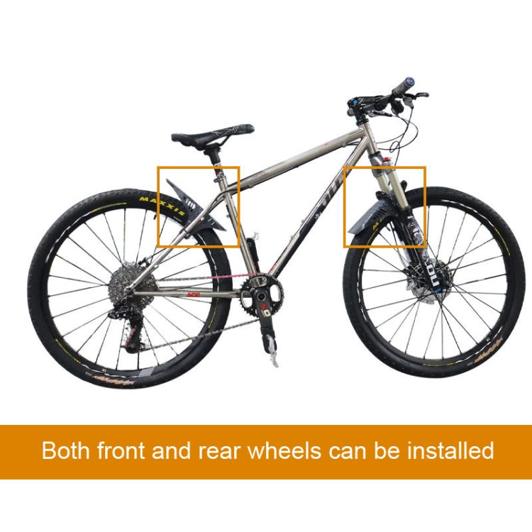 ENLEE E19001 Bicycle Front And Rear Universal Fenders Mountain Bike Mini Shield Reluova