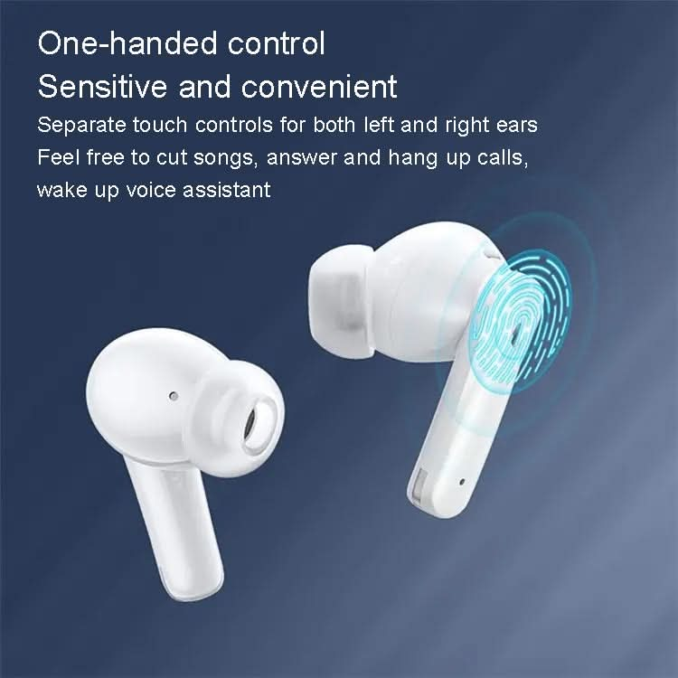 REMAX CozyPods W21N Dual Noise Reduction Bluetooth Earphone Music Call Wireless Earphone