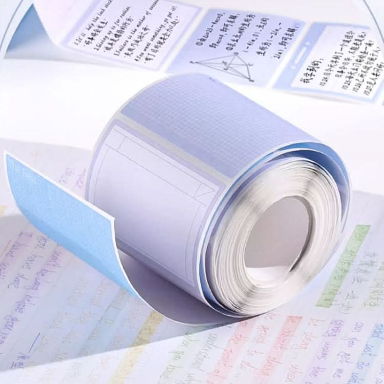 256pcs /Box Pull Out Sticky Notes Office Memo Ticket Paper(Gradient Blue)-Reluova