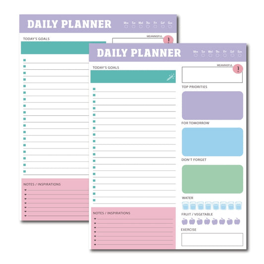 60pages /Book Weekly Planning Note Pad Schedule Time Management Planning Notebook My Store