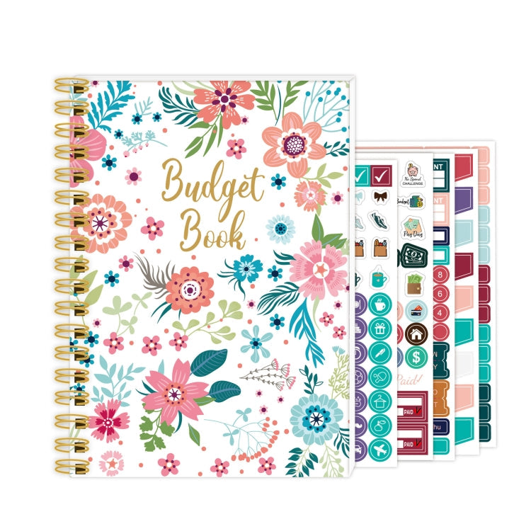 Weekly and Monthly Planner & Sticker Set Schedule Handbook Budget Notebook