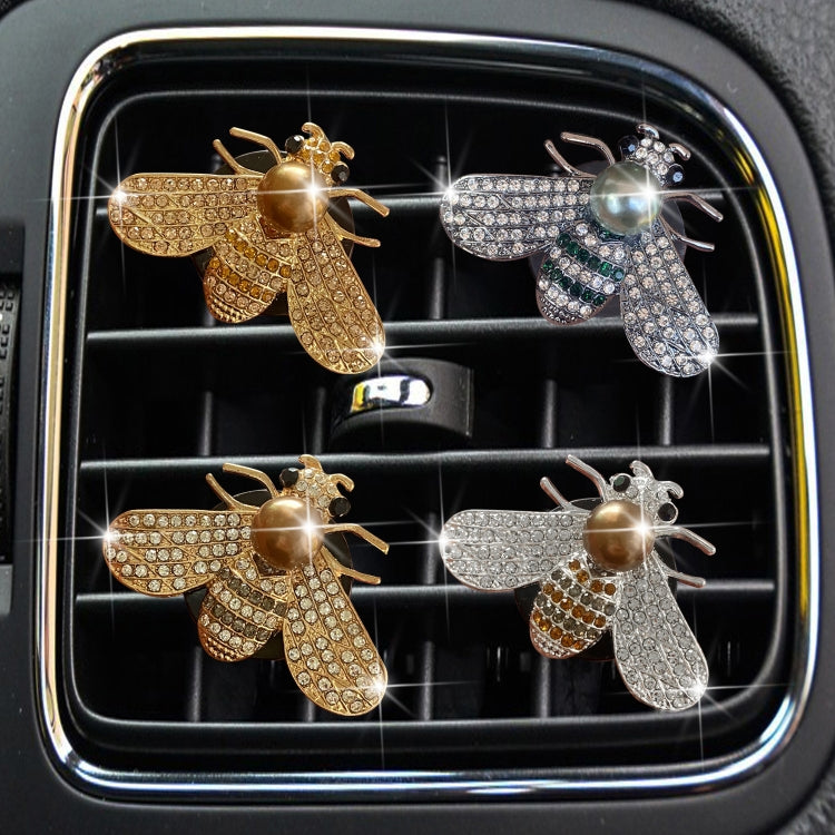 Pearl-encrusted Little Bee Car Air Conditioner Air Outlet Decoration Aromatherapy Clip ÎҵÄÉ̵ê