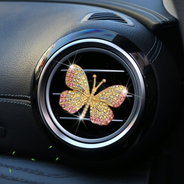 Butterfly Diamond Car Interior Air Outlet Aromatherapy Clip ÎҵÄÉ̵ê