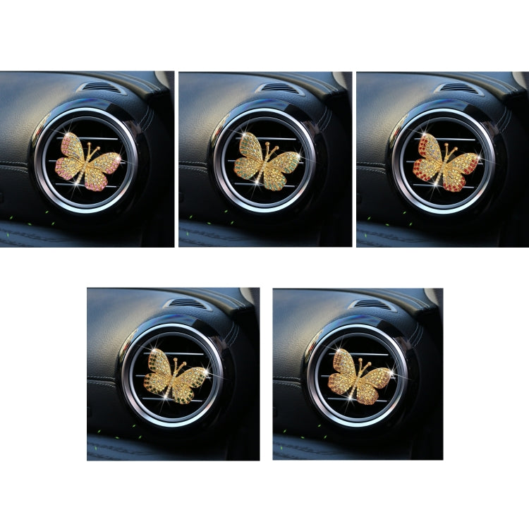 Butterfly Diamond Car Interior Air Outlet Aromatherapy Clip ÎҵÄÉ̵ê