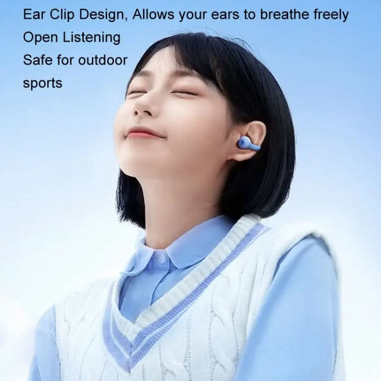 REMAX CozyBuds W15 Transparent Ear Clip Wireless Bluetooth Earphone OWS Sports Earphone