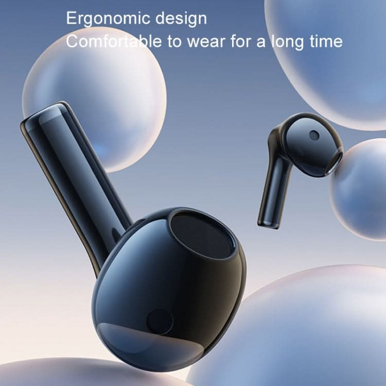 REMAX CozyBuds W18 Double ENC Intelligent Call Noise Reduction Wireless Earphone Transparent Shell Wireless Bluetooth Earphone