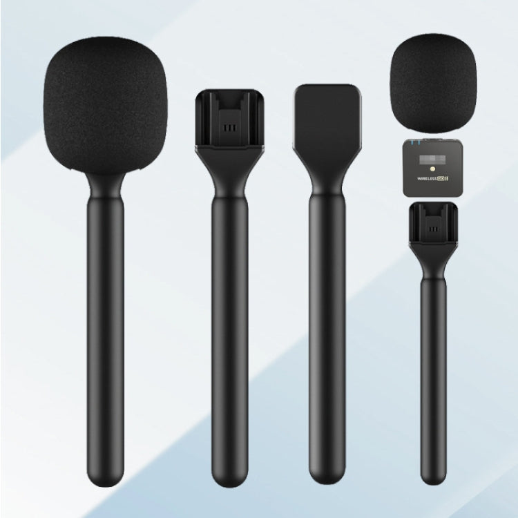 Microphone Interview Handle For DJI Mic / Moma / Rode Wireless Go / Relacart Reluova