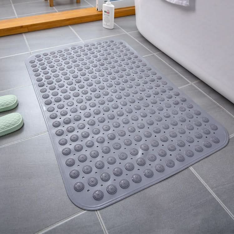 PVC Bathroom Non-slip Mat Thickened Massage Water-proof Foot Mat Reluova