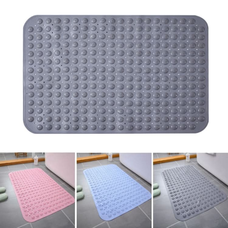 PVC Bathroom Non-slip Mat Thickened Massage Water-proof Foot Mat