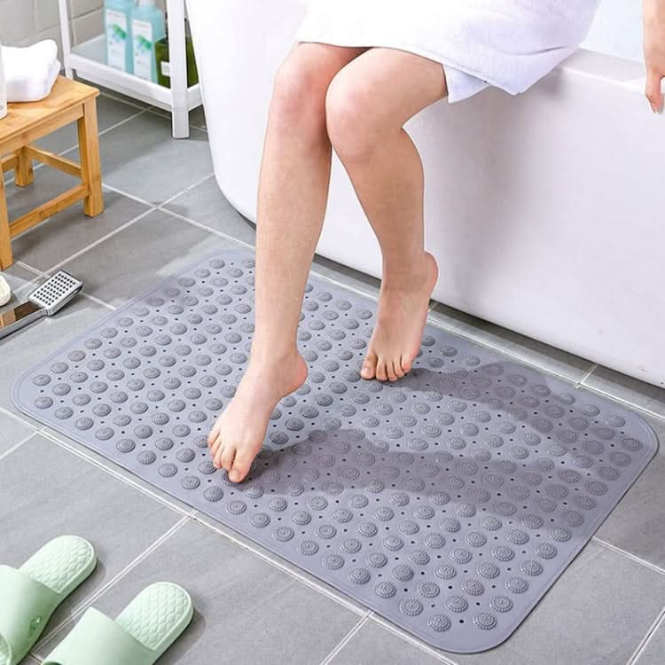 PVC Bathroom Non-slip Mat Thickened Massage Water-proof Foot Mat Reluova