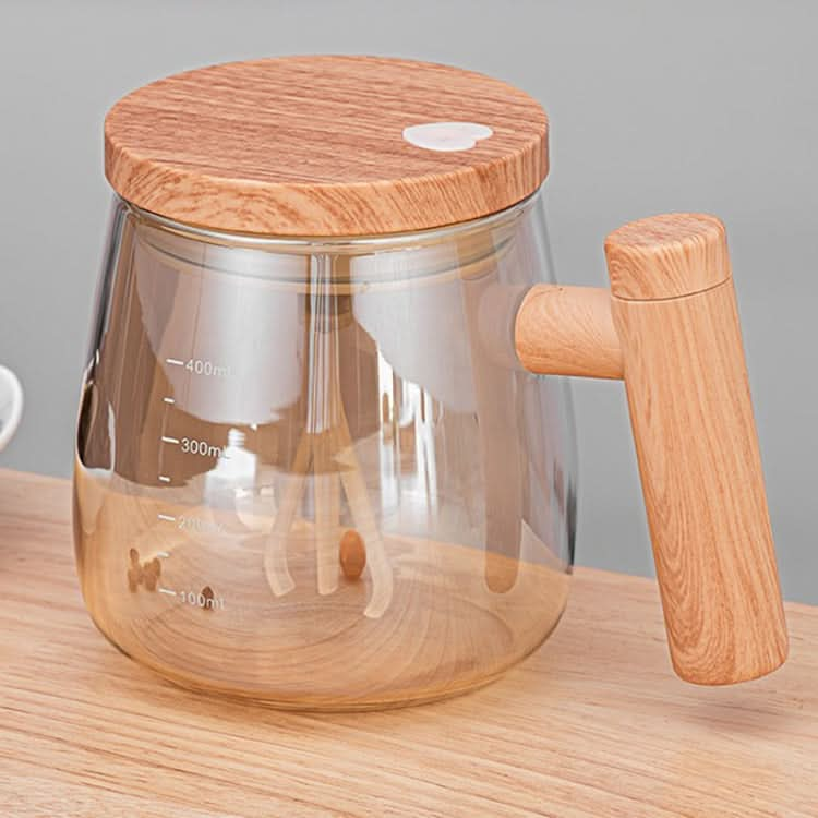 400ml Automatic Stirring Mug Maple Electric Coffee Cup-Reluova