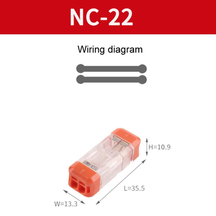 4pcs Direct Insertion Of Quick Terminal Block Wire Connector Clamps Reluova