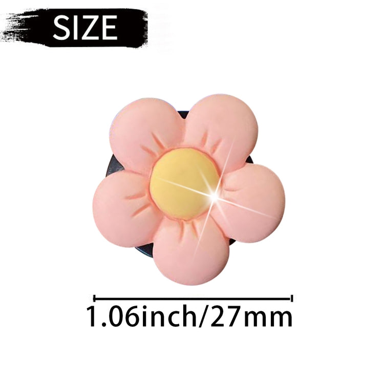 Candy-colored Ffive-petal Flower Car Air Vent Aromatherapy Decorative Clip