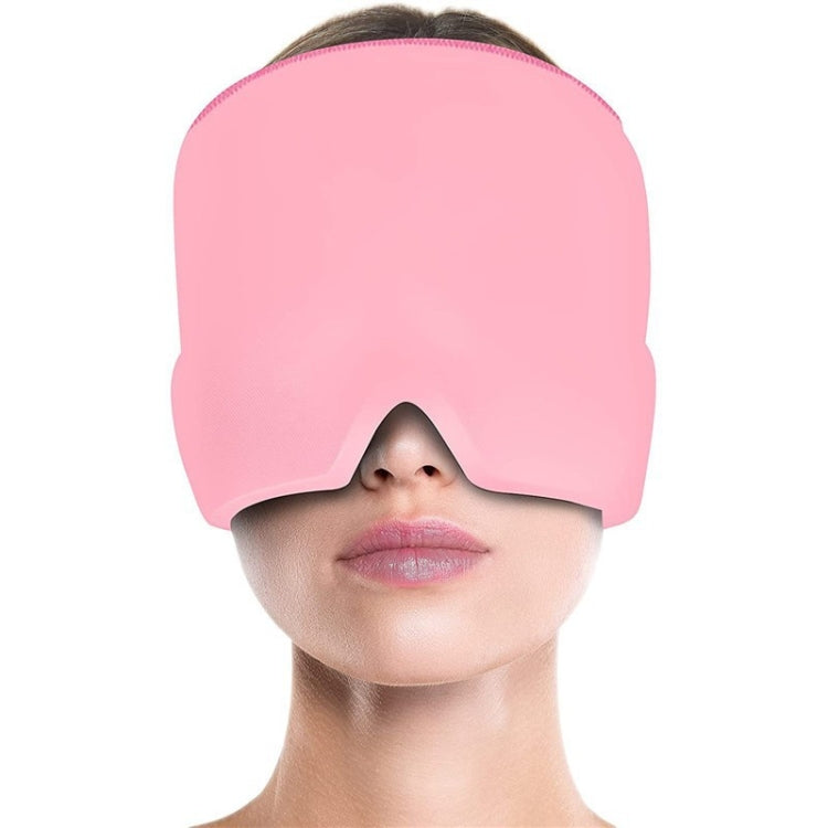 Gel Ice Hood Cooling Eye Mask Hot and Cold Compress Headband for Headache