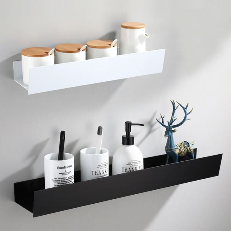 No-Punch Bathroom Shelf Washstand Convenient Storage Rack