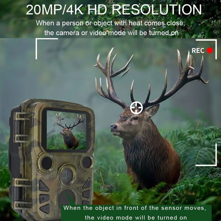 H5812 4K HD Outdoor Night Vision Monitor Animal Infrared Induction Hunting Camera Reluova