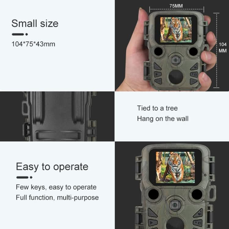 H511C HD Outdoor Hunting Camera Night Vision Monitoring Animal Infrared Sensing Camera Reluova