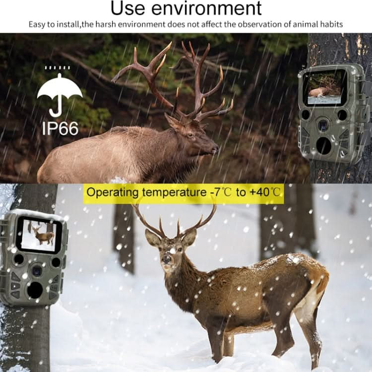 H511C HD Outdoor Hunting Camera Night Vision Monitoring Animal Infrared Sensing Camera Reluova