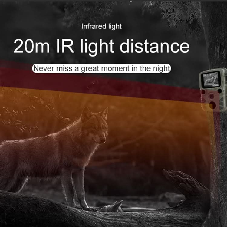 H511C HD Outdoor Hunting Camera Night Vision Monitoring Animal Infrared Sensing Camera Reluova