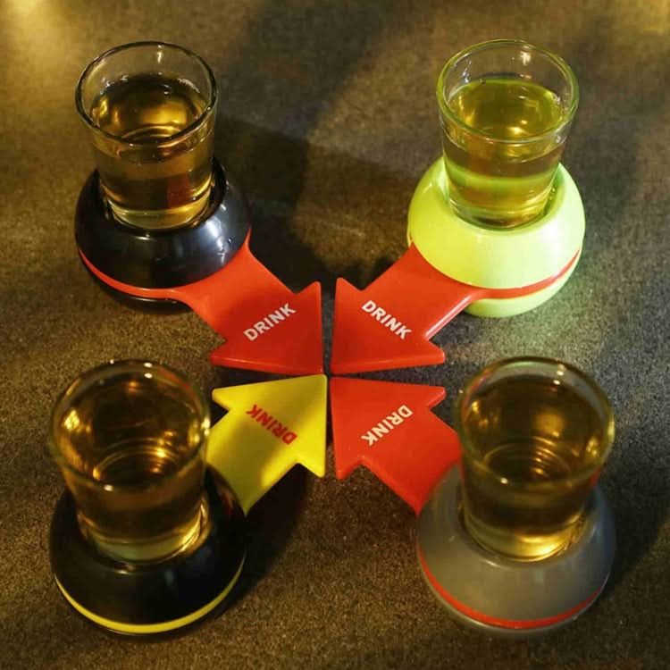 Arrow Turntable Drinkware Penalty Drinkware Pointer Spinner Drinking Order Supplies Reluova