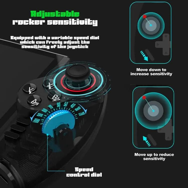 IPEGA Mechanical Gamepad Tablet Cell Phone Stretch Wireless Bluetooth Grip For N-S / P3 / PC / Switch / Android / IOS Reluova