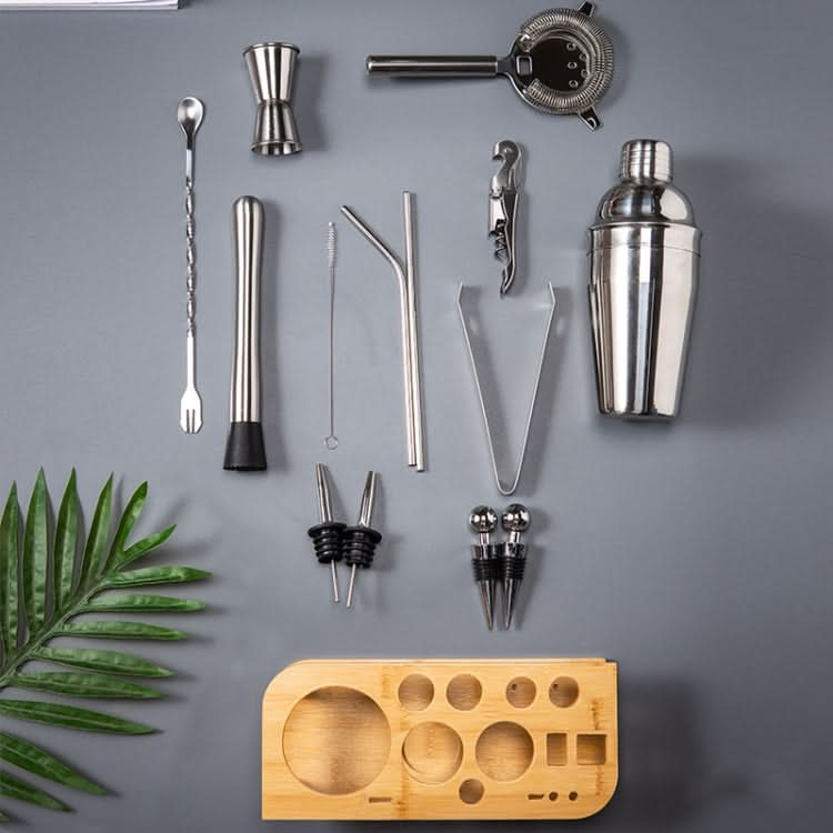 700ml 15 In 1 Stainless Steel Bartending Set Cocktail Shaker Bar Bartending Tools-Reluova