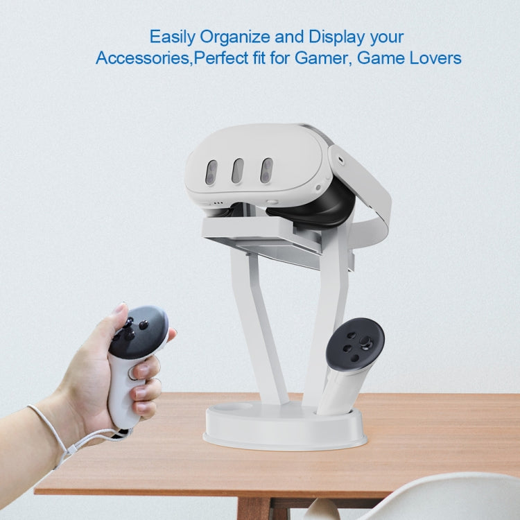 JYS-MQ003 For Meta Quest 3 / 2 VR Glasses Handle Holder Desktop Organizer Accessory Reluova