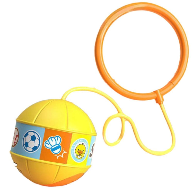 Kids Portable Glowing Ankle Skip Ball One Foot Bouncing Balls Reluova